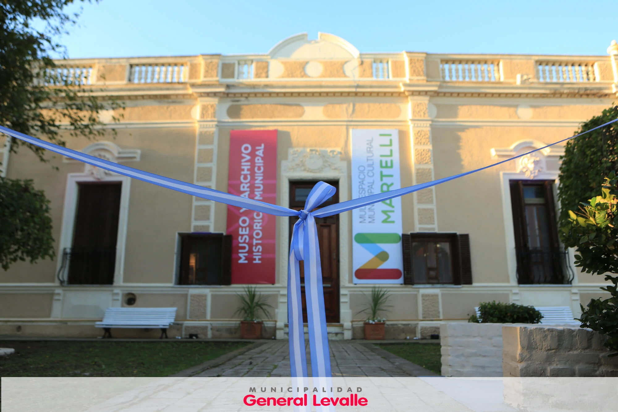 Museo y Archivo Histórico Municipal de General Levalle - Fachada histórica del edificio